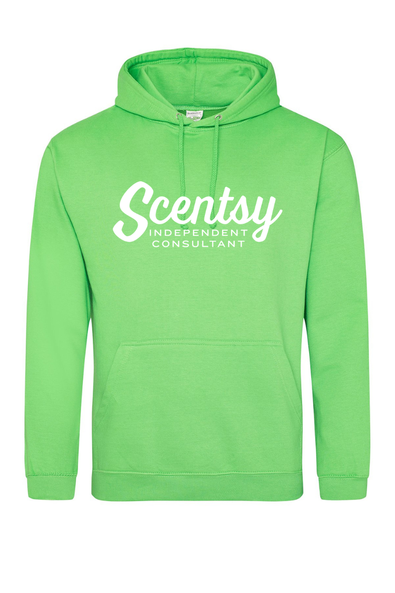 Authorized Scentsy Lime Green Pullover Hoodie