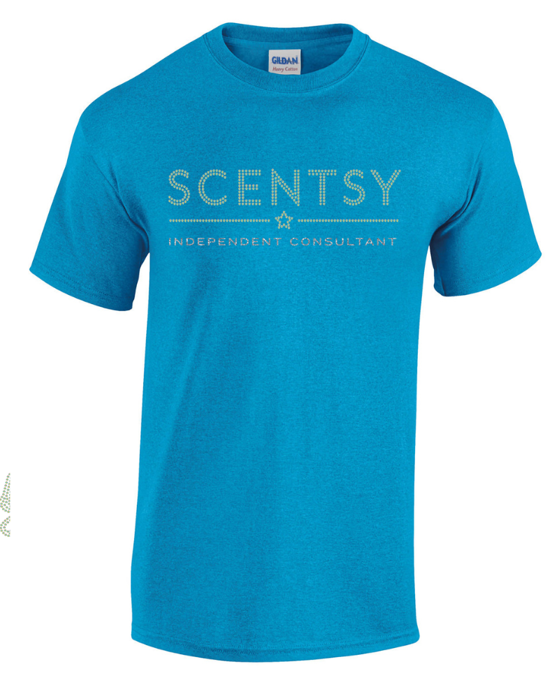 Scensty Authorized Vendor - Sparkle Antique Sapphire T-Shirt