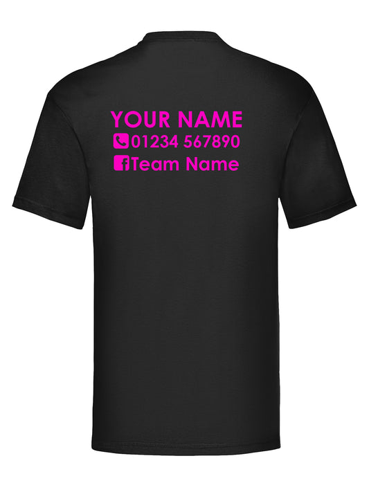 Oriflame Pink Print T-Shirt