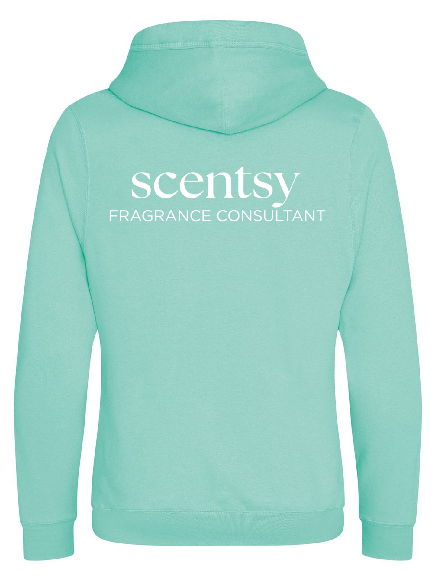 Scentsy Monogram Logo Cross Neck Hoodie