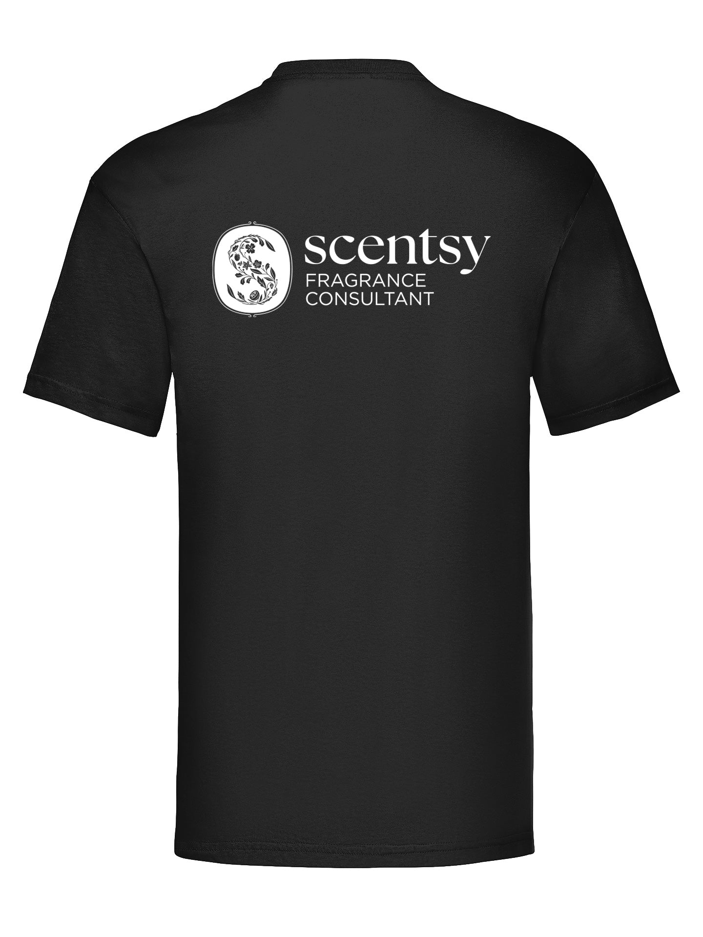 Scentsy Floral Monogram V-Neck Unisex T-Shirt