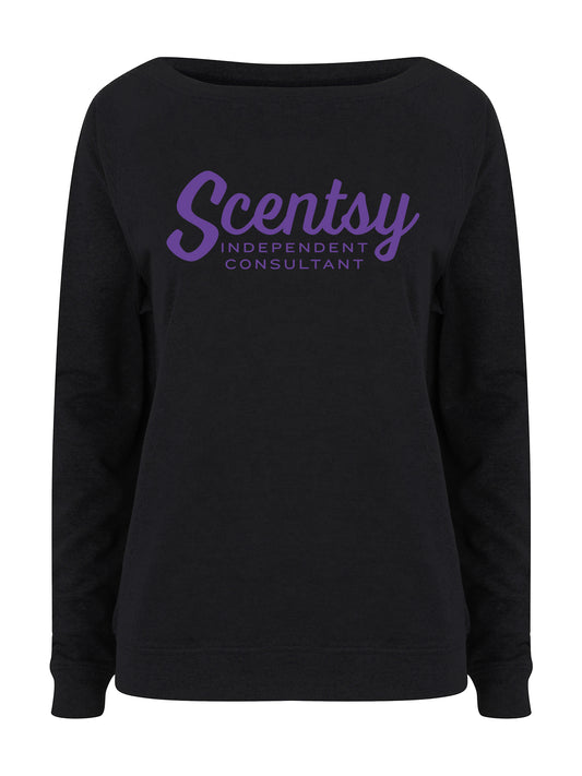 Authorized Scentsy Vendor Slouch Sweatshirt - Script Logo