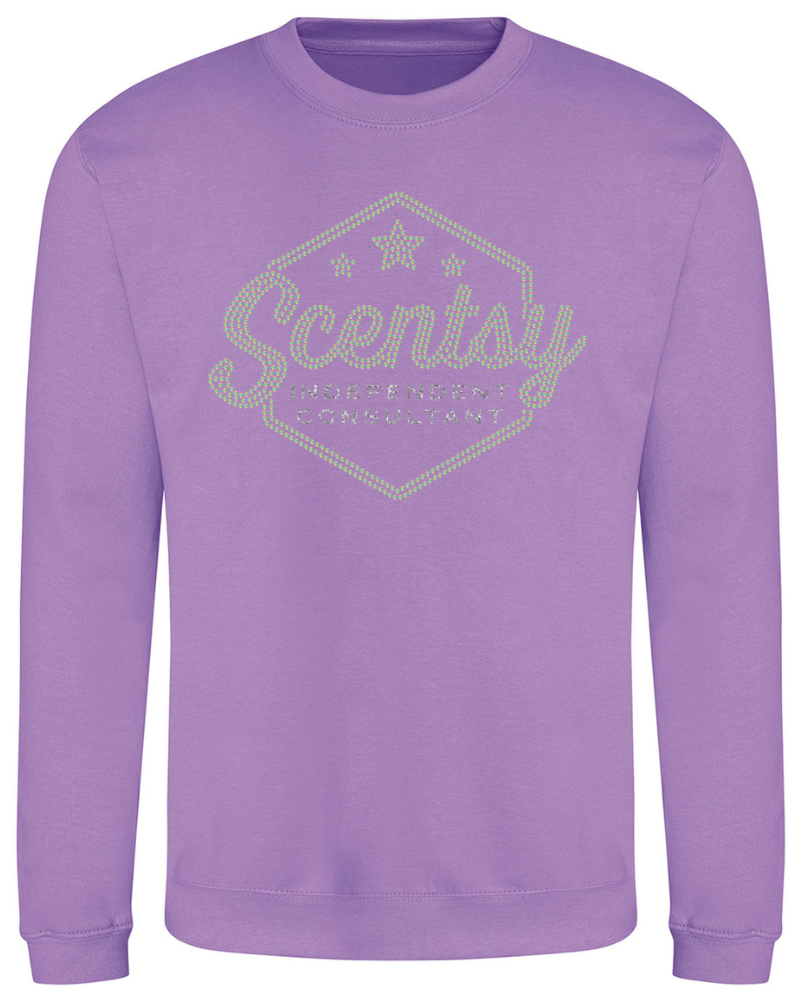 Authorized Scentsy Sparkle Lavender Sweatshirt