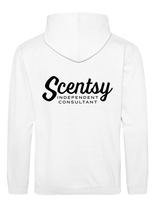 Authorized Scentsy Vendor Zipped Hoodie - Script Logo