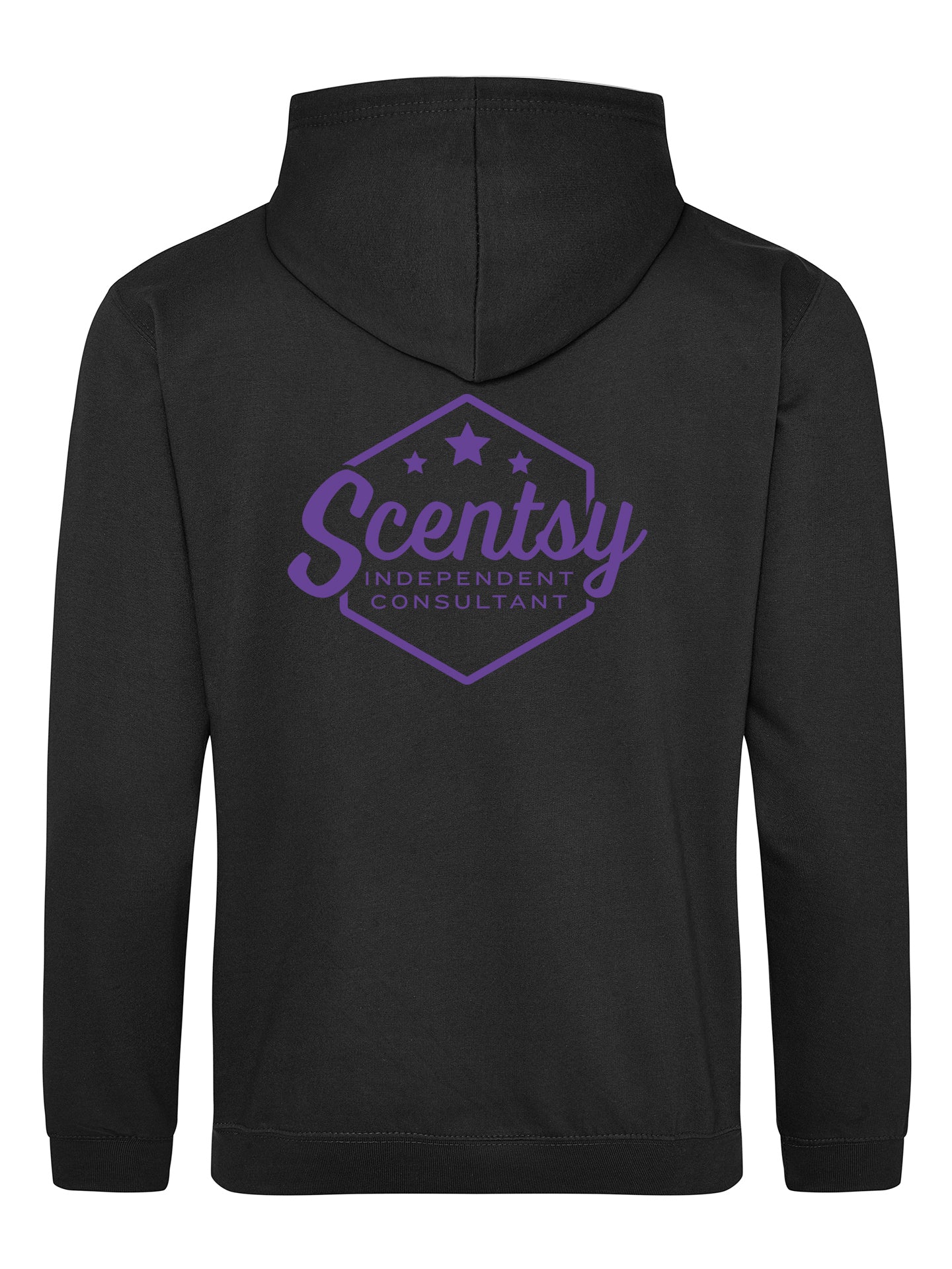 Authorized Scentsy Zipped Hoodie Printed Logo - Plus Sizes (3XL-5XL)