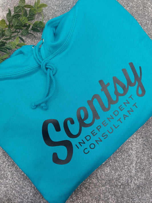 Authorized Scentsy Pullover Hoodie (4XL & 5XL) - Printed Logos