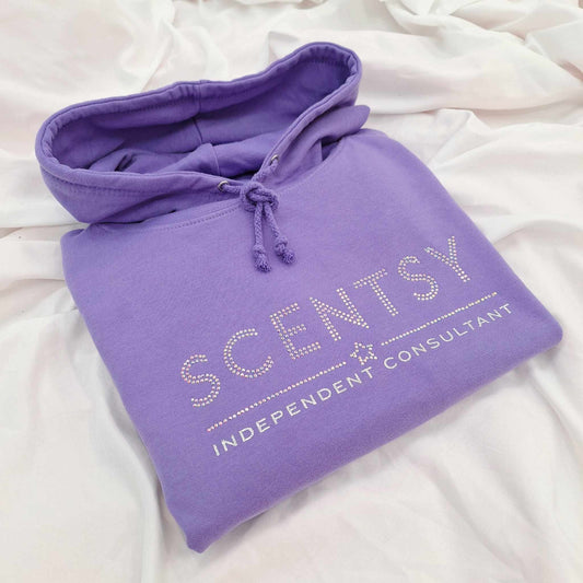Authorized Scentsy Pullover Hoodie - Rhinestone Logo