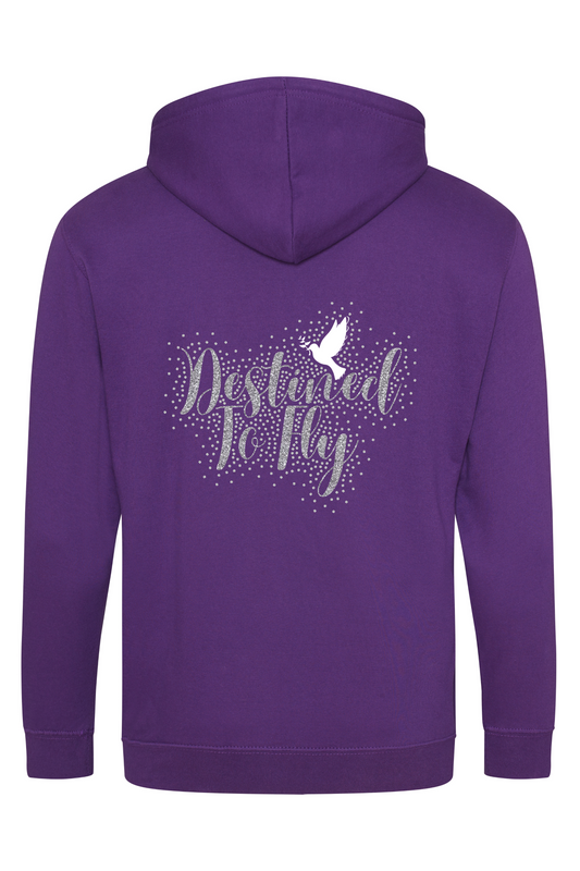 Team Destined To Fly Zipped Hoodie