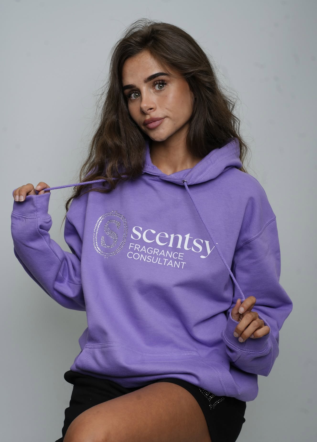 Scentsy Rhinestone Pullover Hoodie