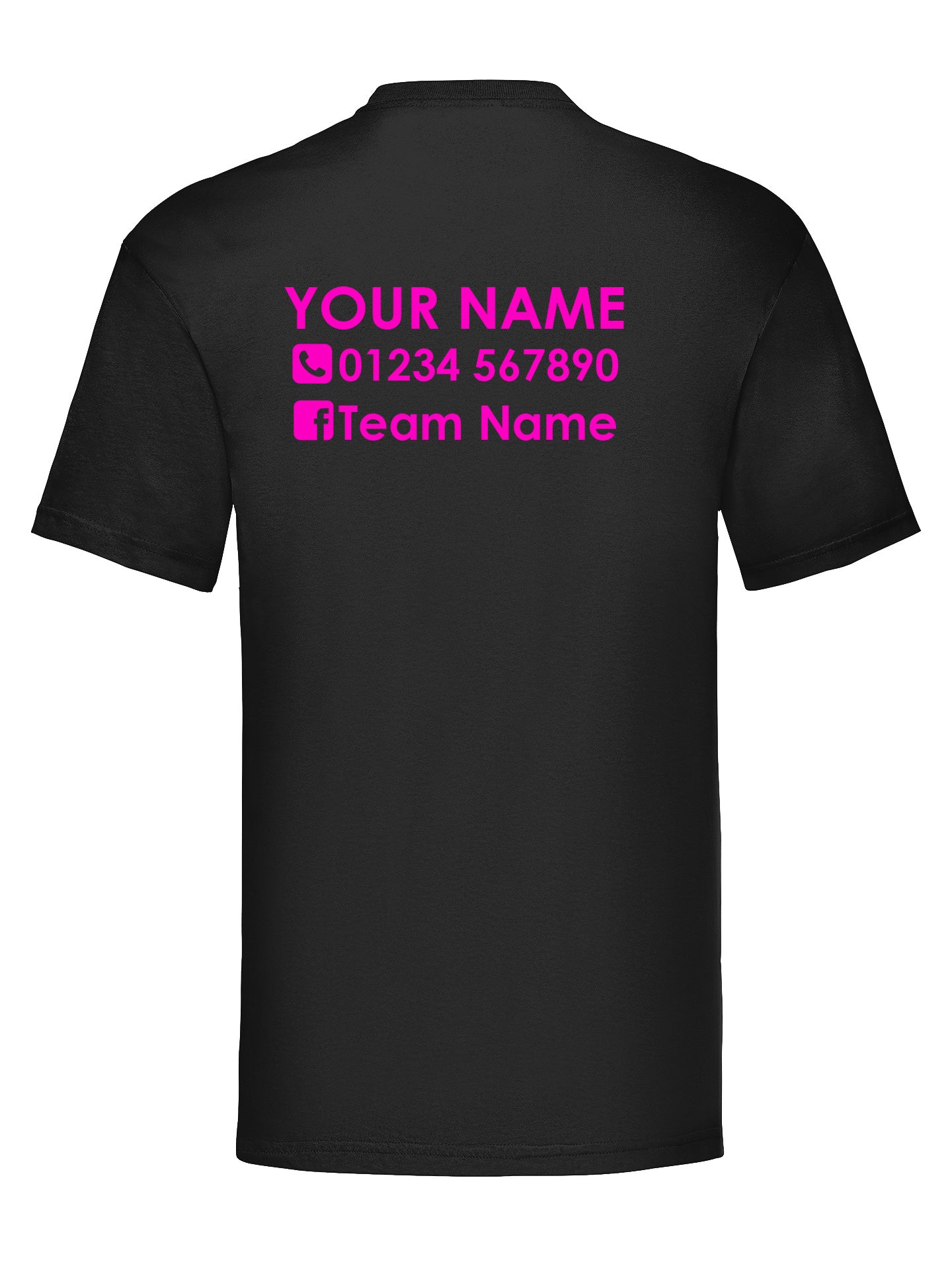 Oriflame Pink Print T-Shirt