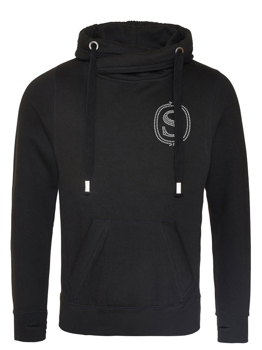 Scentsy Rhinestone Cross Neck Hoodie