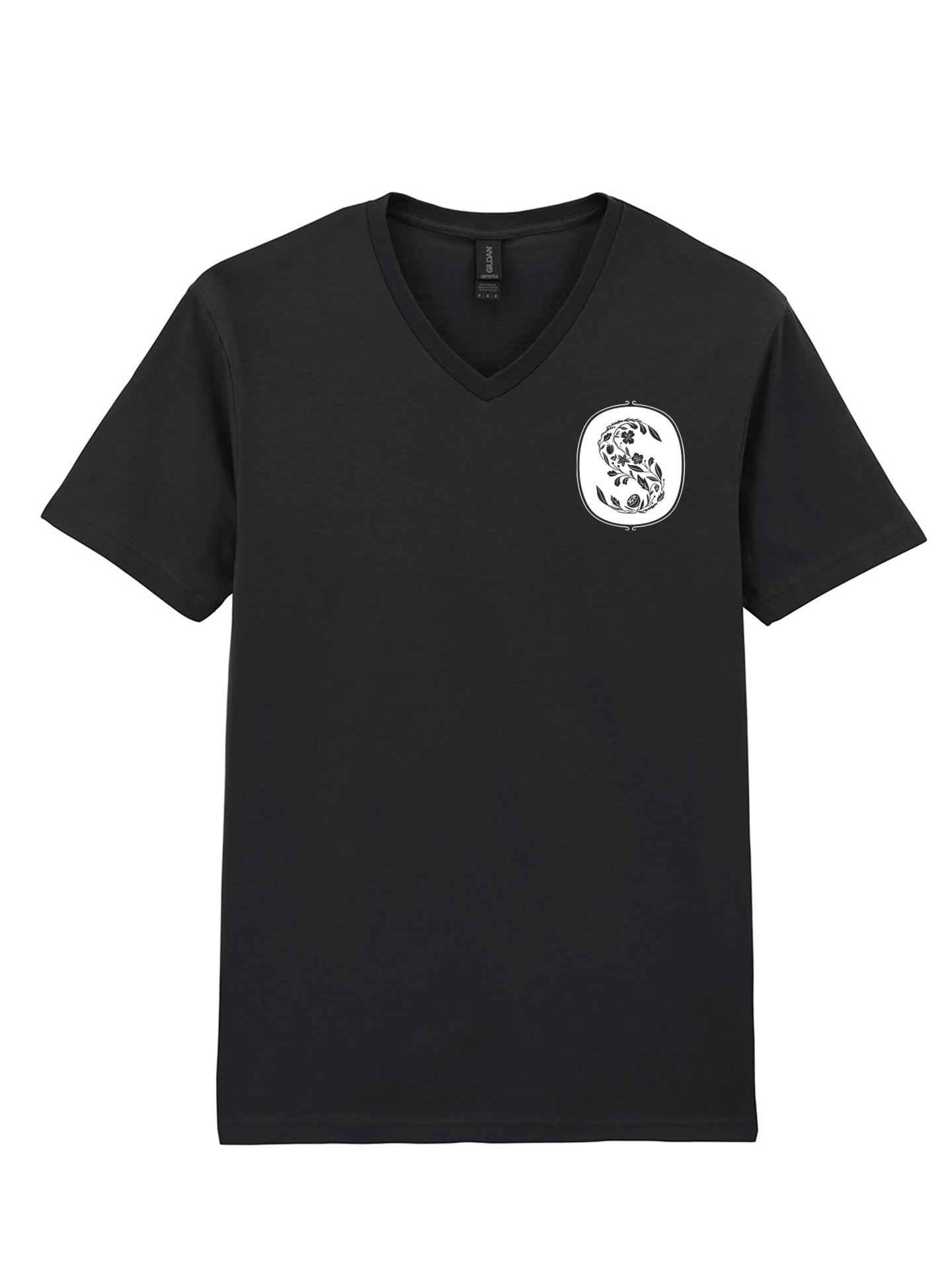Scentsy Floral Monogram V-Neck Unisex T-Shirt