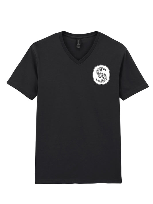 Scentsy Floral Monogram V-Neck Unisex T-Shirt