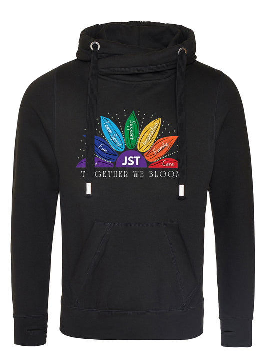 Team JST Cross Neck Hoodie