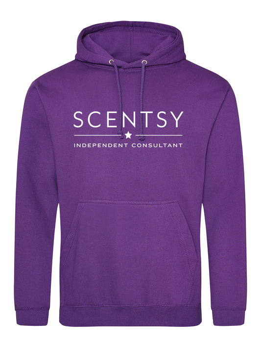 Authorized Scentsy Pullover Hoodie - Printed Logos